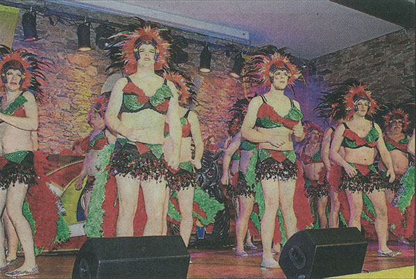 Einfach herrlich war der Samba-Tanz der Rauenthaler Berschböbbscher.