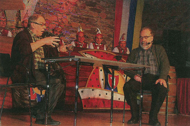Hermann Becker und Lothar Meckel gehörten mit ihrem Zwiegespäch zu den Höhepunkten des Abends