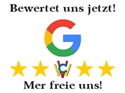 Bewertet uns auf Google!