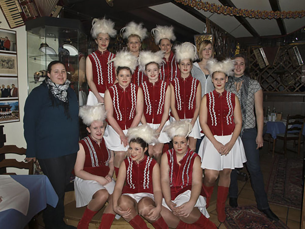 Die CVW Nachwuchsgarde 2010 Die CVW Nachwuchsgarde 2010