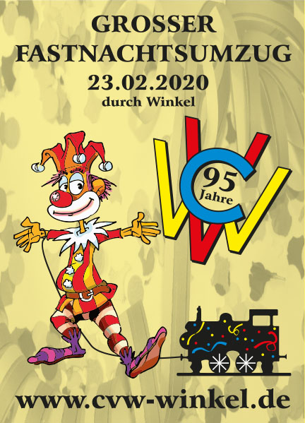 Grosser Fastnachtsumzug durch Winkel "95 Jahre CVW" Grosser Fastnachtsumzug durch Winkel "95 Jahre CVW"