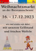 Weihnachtsmarkt mit dem CVW